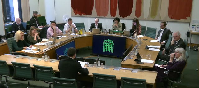 Cambridge Nucleomics CEO addressing UK Parliament